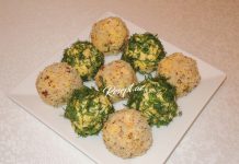 Yumurtalı pendirli toplar